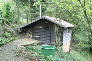 Property grounds - Holiday house with sauna in the forest edge - wonderful unobstructed view of the mountains (Willingen - Rattlar)