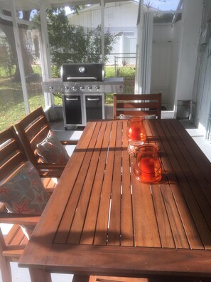 Restauration en plein air