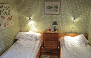 2 chambres, lit parapluie, Wi-Fi gratuit