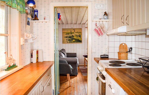 Réfrigérateur, micro-ondes, plaque de cuisson, lave-vaisselle