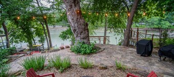 Lakefront Retreat mellom San Antonio og Austin!