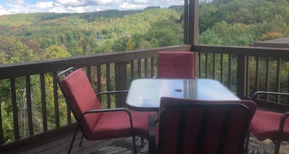 Ski-in Condo, Winterplace vuoristomaisemat, lähellä Beckley, WV (vuodepaikkoja 11)