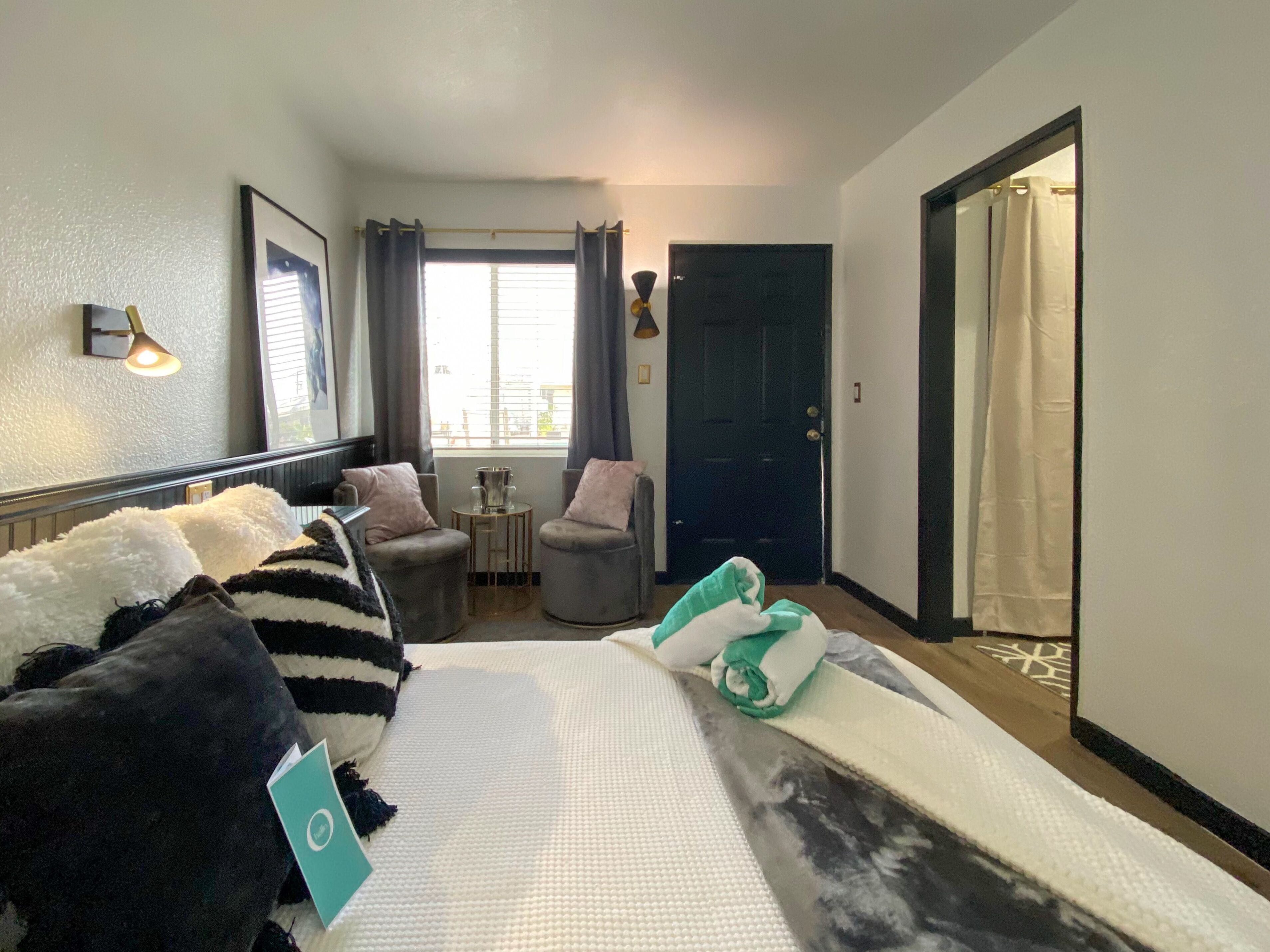 #03 The Audrey Room | 1 dormitorio, sábanas de algodón egipcio, ropa de cama de alta calidad