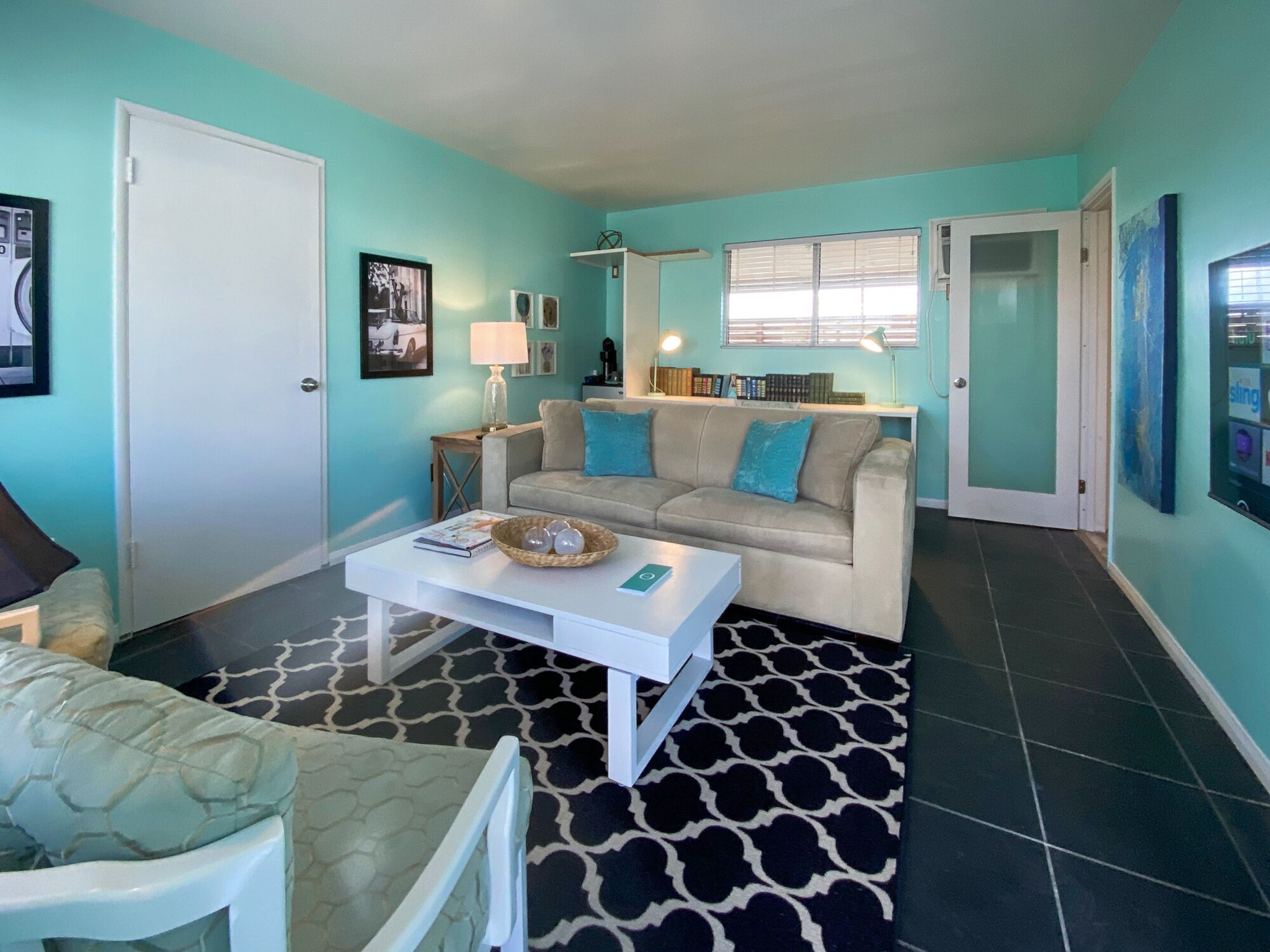 #12 The Chippendale Room | Zona de estar | Smart TV de 40 pulgadas con canales por cable