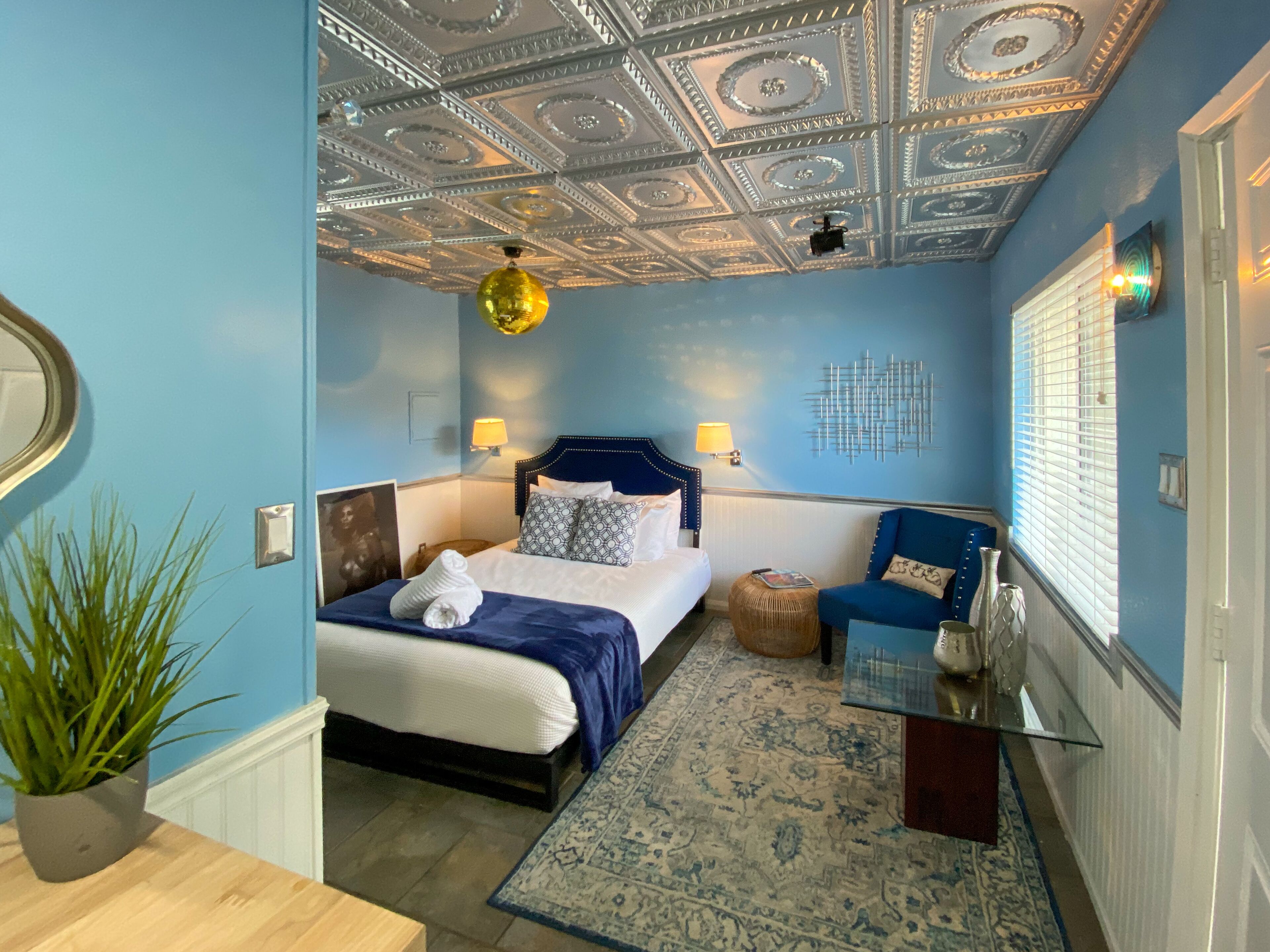 #10 The Ocotillo Room | 1 dormitorio, sábanas de algodón egipcio, ropa de cama de alta calidad