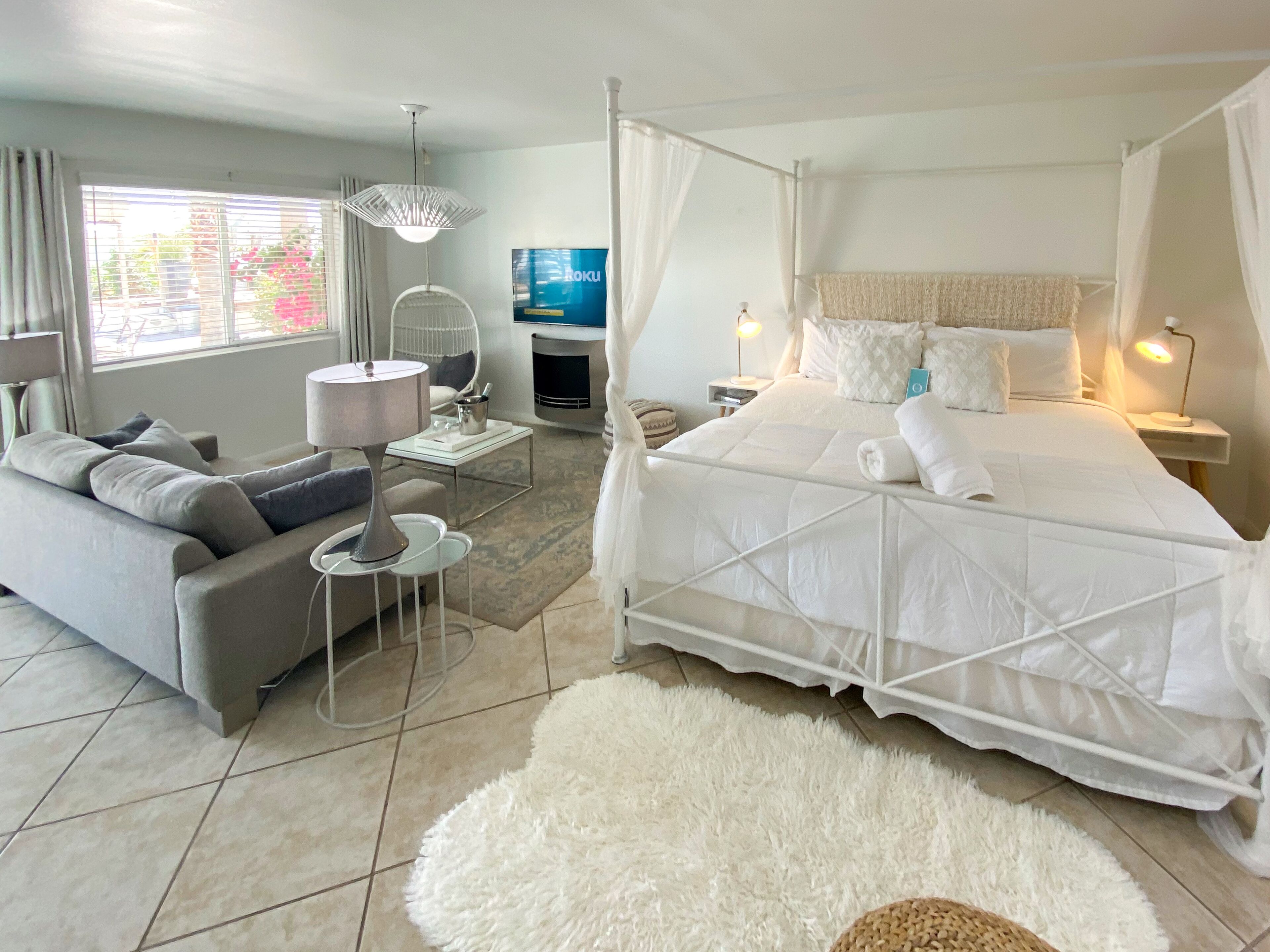 #06 The White Room | 1 dormitorio, sábanas de algodón egipcio, ropa de cama de alta calidad