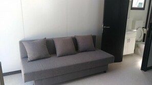 Casa móvil | Zona de estar | Una televisión de pantalla plana