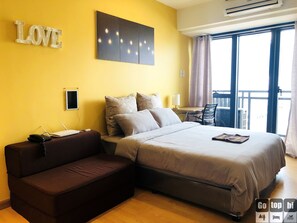 1 Schlafzimmer, Bügeleisen/Bügelbrett, Internetzugang, Bettwäsche