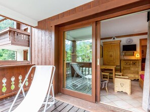 Terrace/patio - Cozy apartment in Alpages, Méribel Mottaret (Méribel)