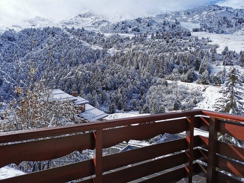 Family Apartment - 2 Bedrooms, Balcony, Near Slopes, Méribel
