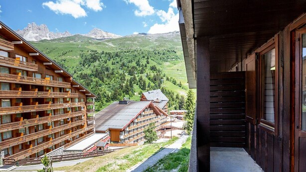 Exterior - Renovated studio with balcony in Méribel, ideal for skiing (Méribel)