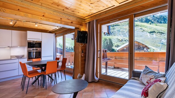 Interior - Cozy 44m² Apartment, Prime Location Near Slopes, Shops & Daycare, Well-Equipped & West-Facing (Méribel)