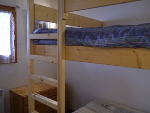 1 bedroom, WiFi - Méribel Mottaret: 6 pers apartment, balcony, ski locker, lift, pets allowed (Méribel)