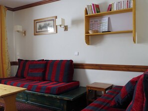 TV - Lovely 3-room apt, balcony, pets allowed, ski-in ski-out (Plagne Soleil)