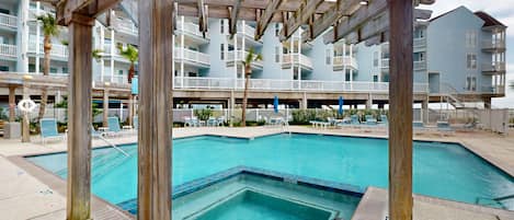 Beheizter Pool