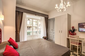 Deluxe Double or Twin Room Diana | Bộ trải giường bằng vải cotton Ai Cập, bộ đồ giường cao cấp 