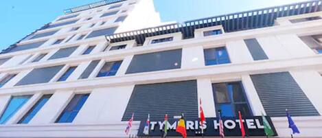 Fassade der Unterkunft