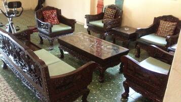 Sala de estar en el lobby