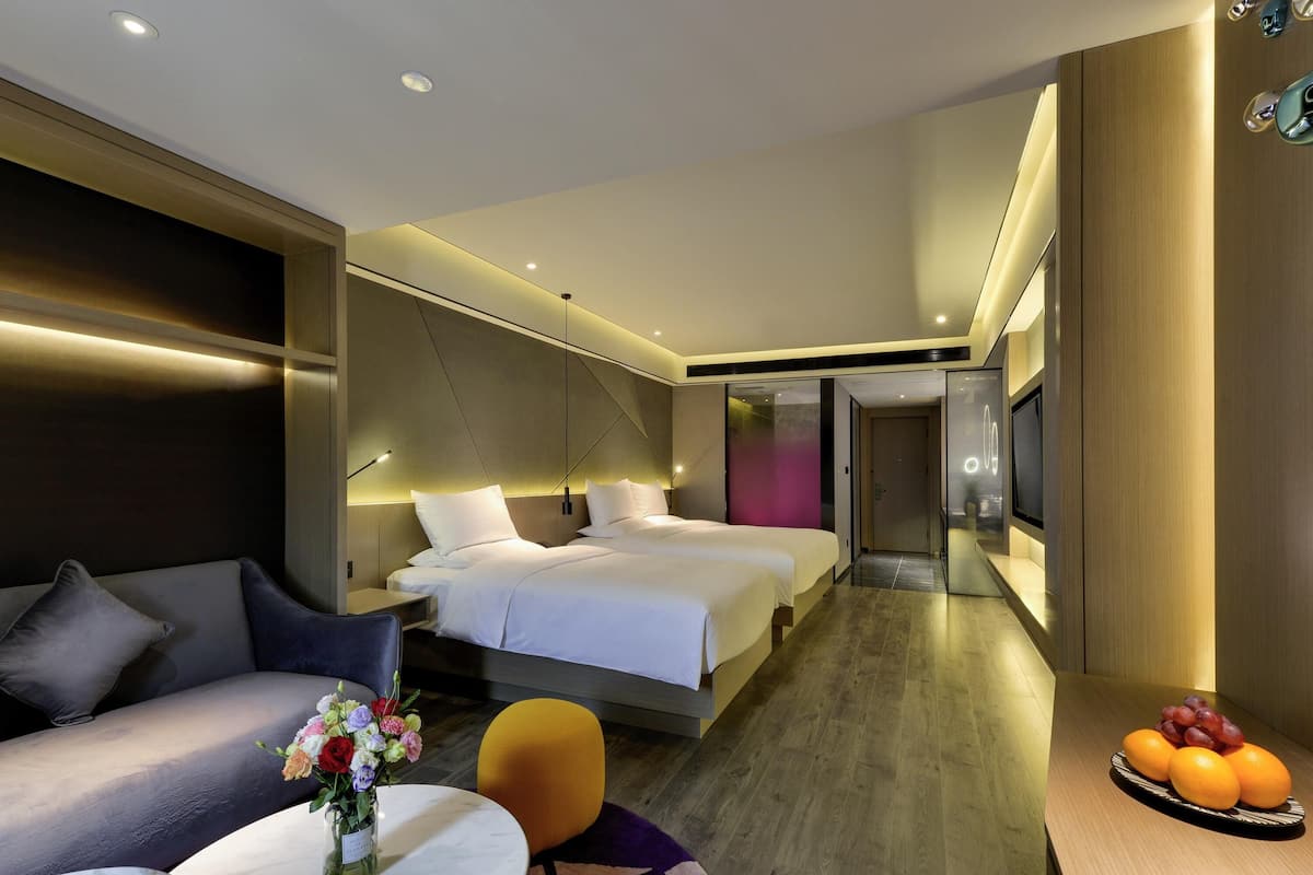 1 habitación, minibar, caja de seguridad en la habitación y escritorio
