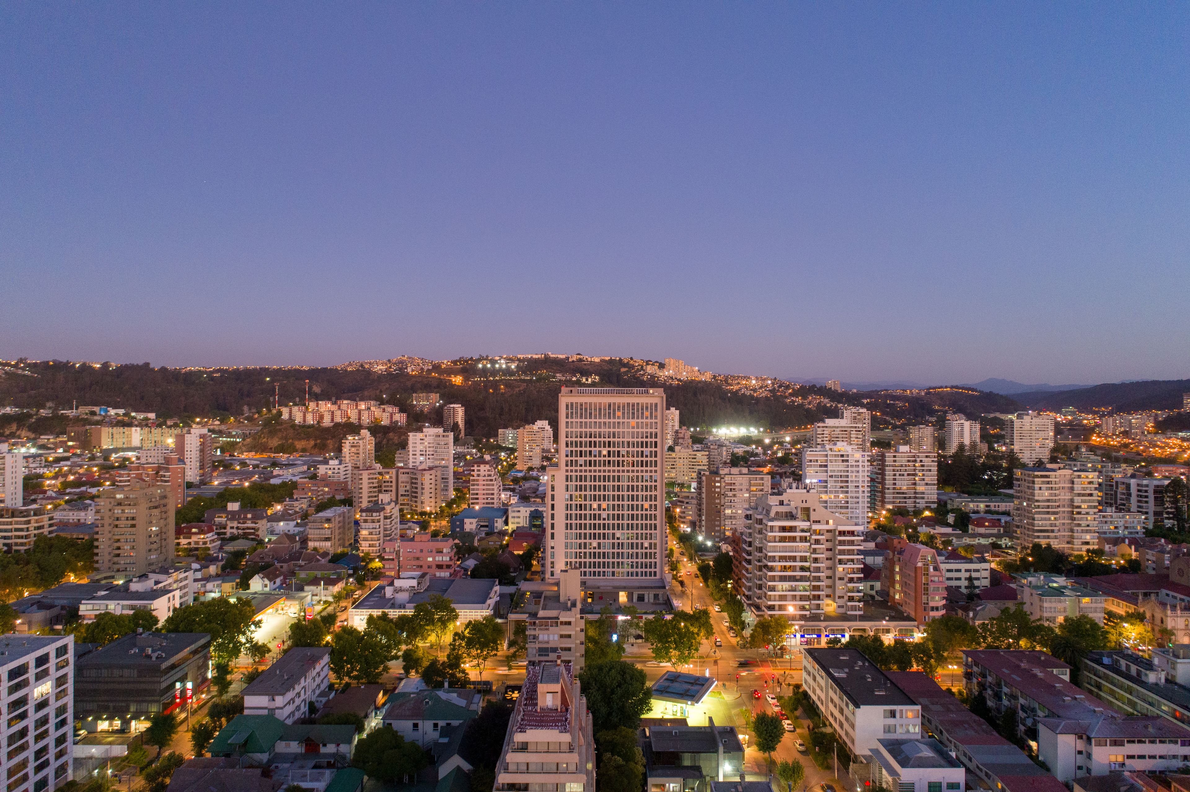 front of property – evening/night