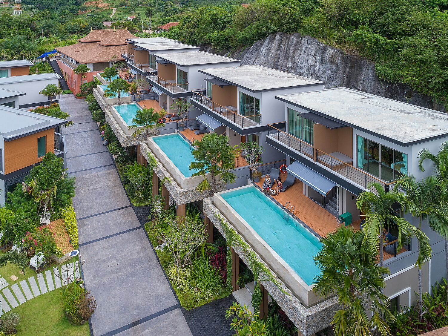 Villa Room with Mountain View | In-room safe, blackout curtains, free WiFi, bed sheets