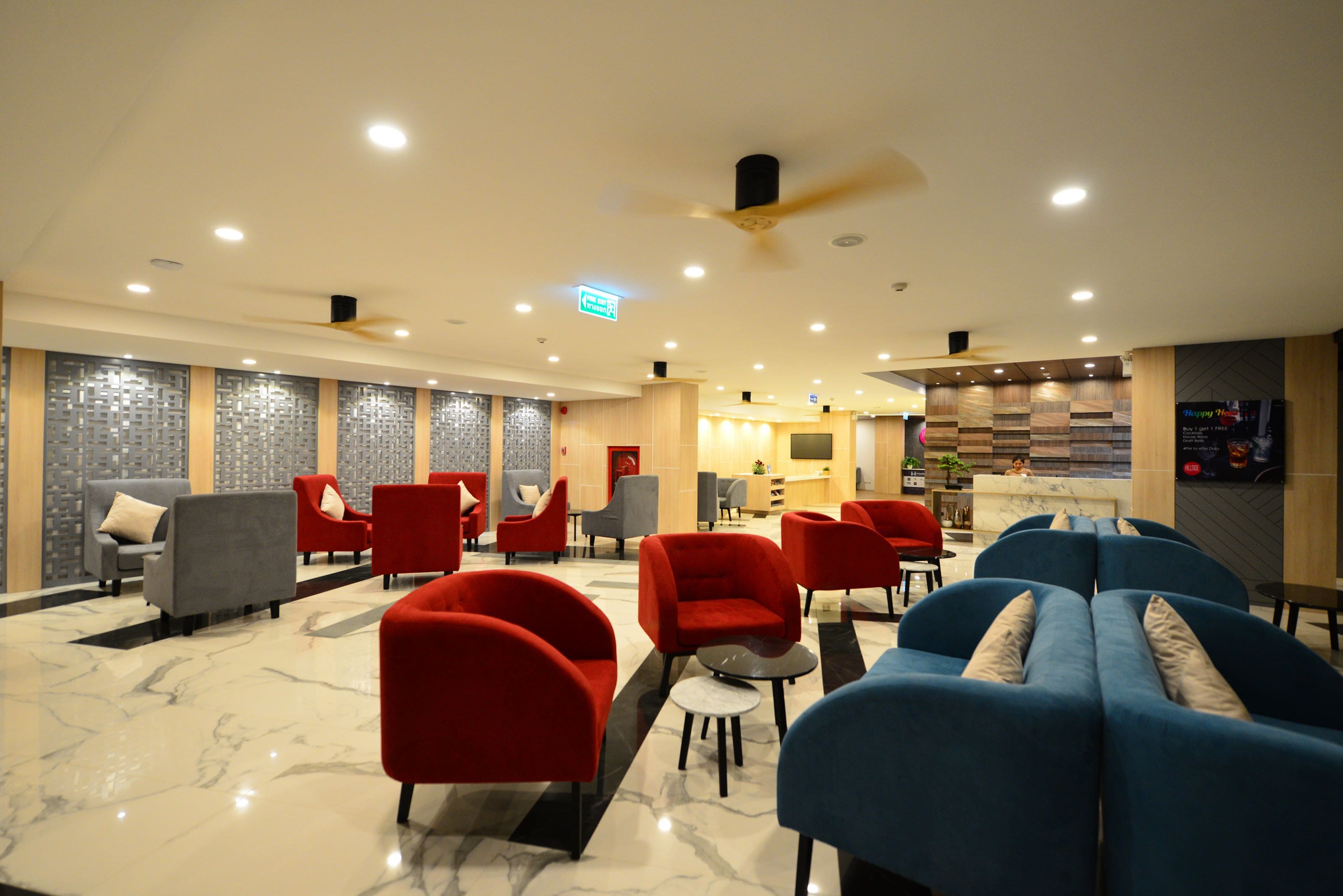 Kawasan tempat duduk lobi