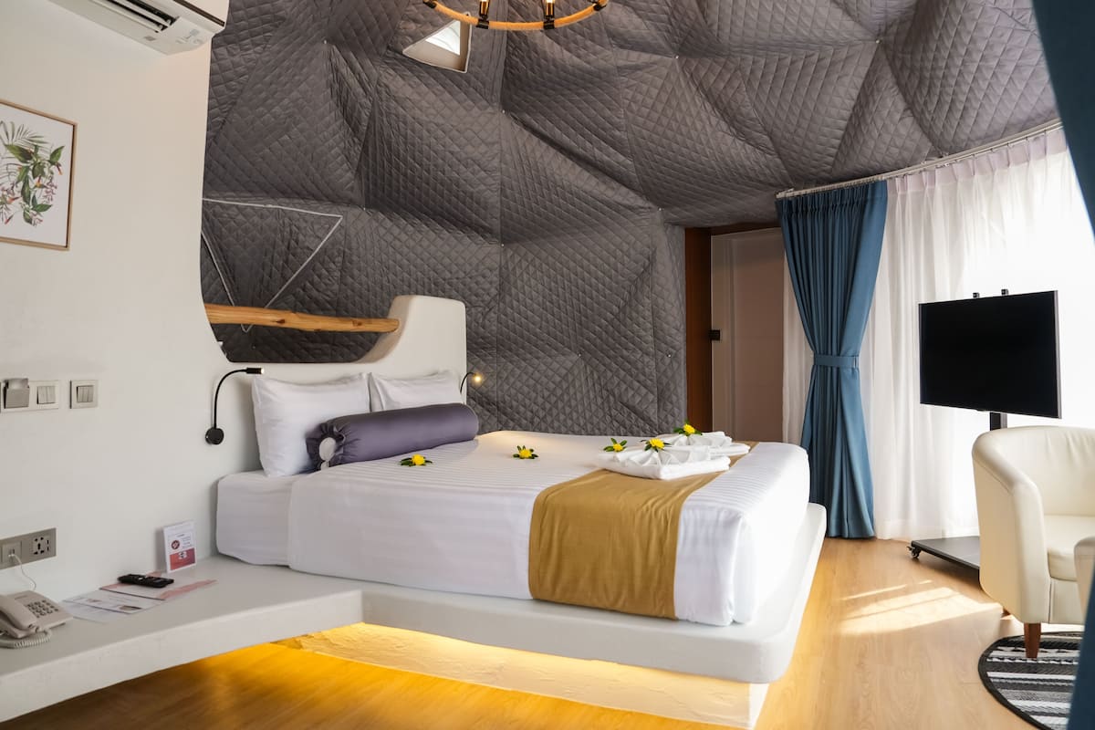 Le Dome Grand | Een kluis op de kamer, verduisterende gordijnen, gratis wifi, beddengoed