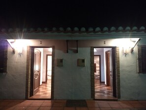 Front of property – evening/night