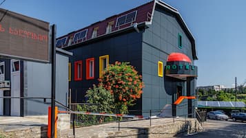 Fassade der Unterkunft