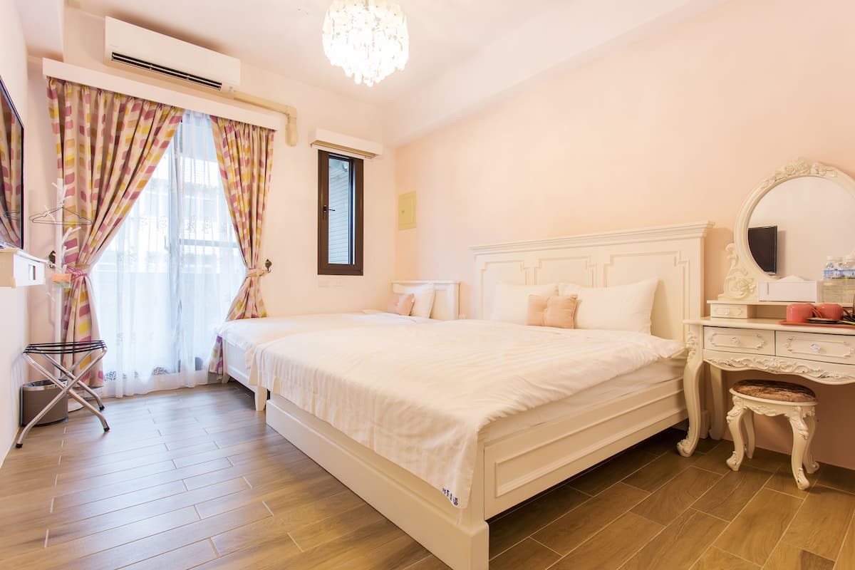 Standard Triple Room (201) | Desk, blackout drapes, soundproofing, free WiFi