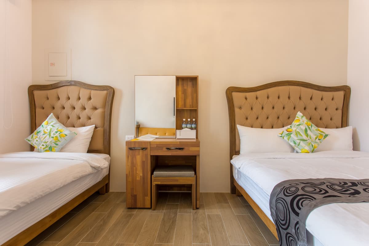 Standard Triple Room (301) | Desk, blackout drapes, soundproofing, free WiFi