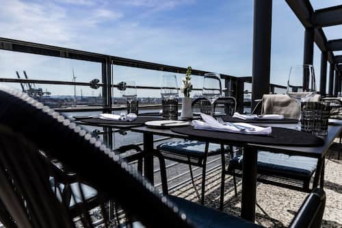 Terraza en la azotea
