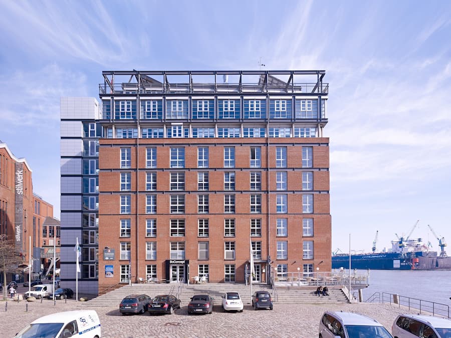 Overnatningsstedets facade