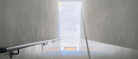 Entrada de l'allotjament