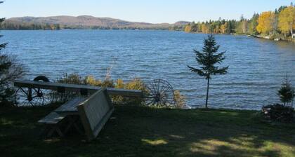 New Beam construction house on pristine Back Lake