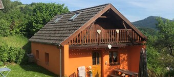 山とぶどう畑の間にある戸建て住宅 -  Kaysersberg