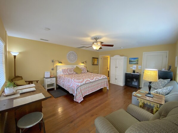 1 chambre, fer et planche à repasser, accès au Wi-Fi (inclus)