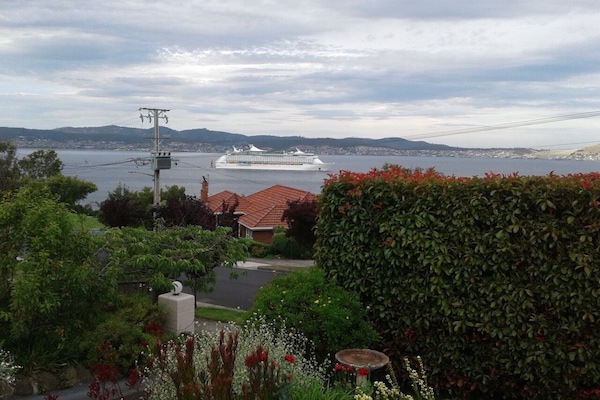 Easily accessible driveway and parking opposite garage shared with your hosts.