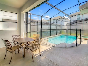 Piscine chauffée