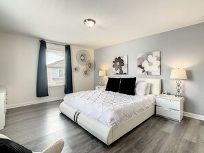 5 bedrooms, iron/ironing board, travel cot, free WiFi