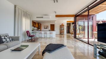 Televisie, Netflix, een dvd-speler en speelgoed