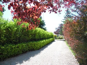 Property grounds - ENTIRE HOUSE 3 BEDROOMS. 5 people 145 € PER NIGHT WIFI SWIMMING POOL JACUZZI (Villiers-sur-Tholon)