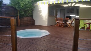 Outdoor dining - Ti bungalow an nou Guadeloupe (Saint-François)