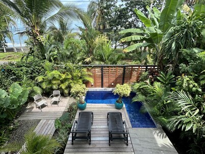 Oceanfront Beach House, Reconnect, RELAX,  Modern Comfort, Wifi,  A/C,  Pool