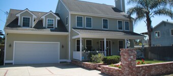 Spacious newer home within walking distance of secluded beaches and polo fields.