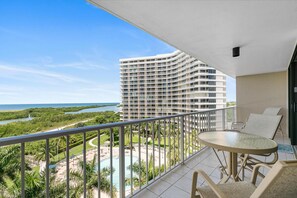 Property grounds - 2 BR/2 BA Beachfront-Gulf & Heated Pool View-Just Renovated-Sunsets 3-6-5! (Marco Island)