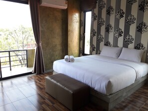 Superior Double Room, Refrigerator, Garden View | Blackout curtains, free WiFi, bed sheets - Oasis Resort (Pranburi)