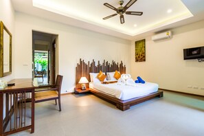 4 bedrooms, in-room safe, desk, laptop workspace - Ka Villas by Lofty (Rawai)