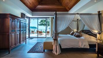 Vila superluxo, vista para o oceano | 5 quartos, cofres nos quartos, ferros/tábuas de passar roupa