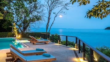 Vila superluxo, vista para o oceano | Vista para praia/oceano